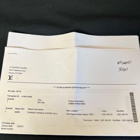 Louis Vuitton Monogram Cabas Piano Shoulder Tote A41 - Picture 12 of 12